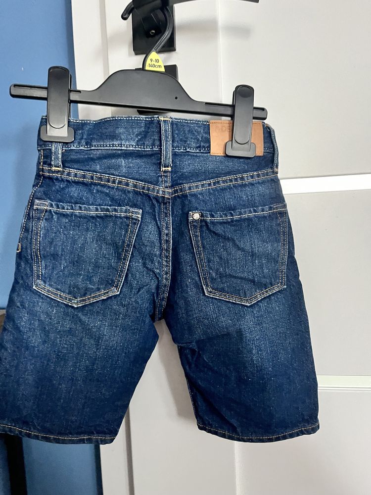 98 H&M jeansy szorty krótkie spodenki