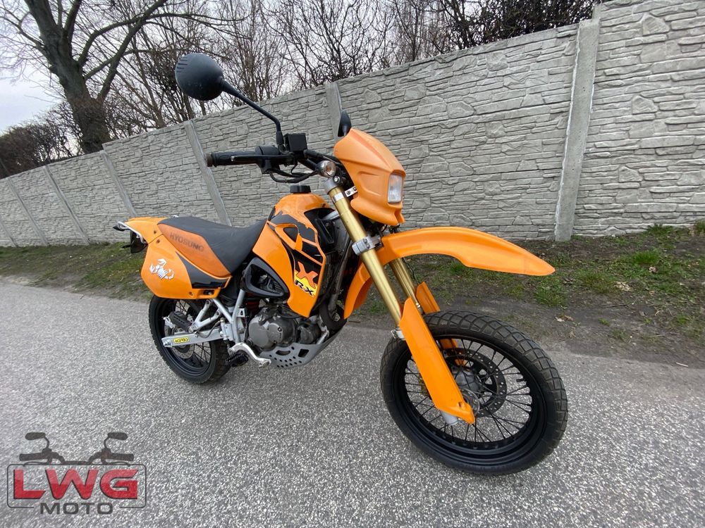 Hyosung xrx 125 sm prezentacja wideo