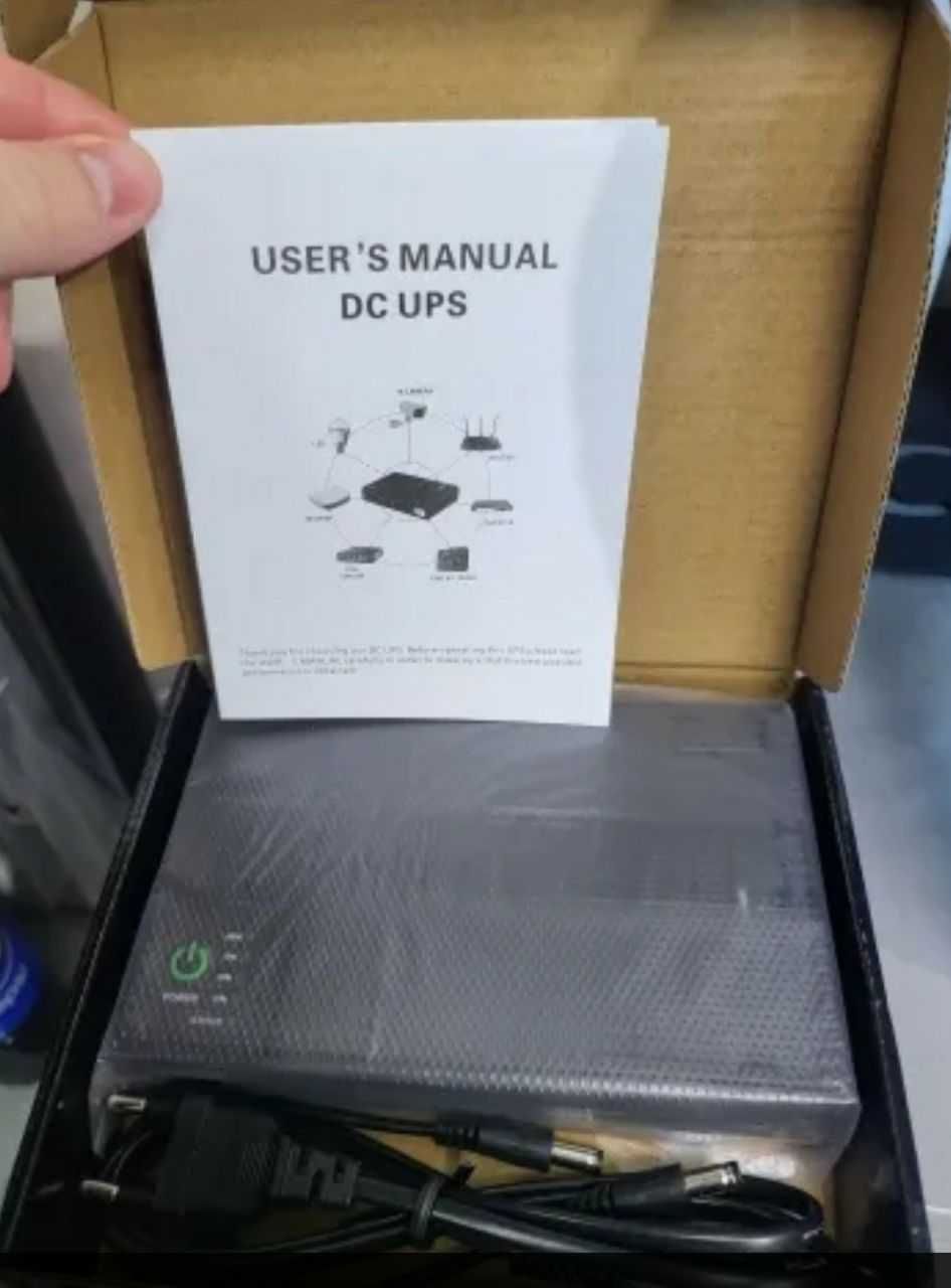 UPS для роутера (powerbank), усиленная модель DC1036p