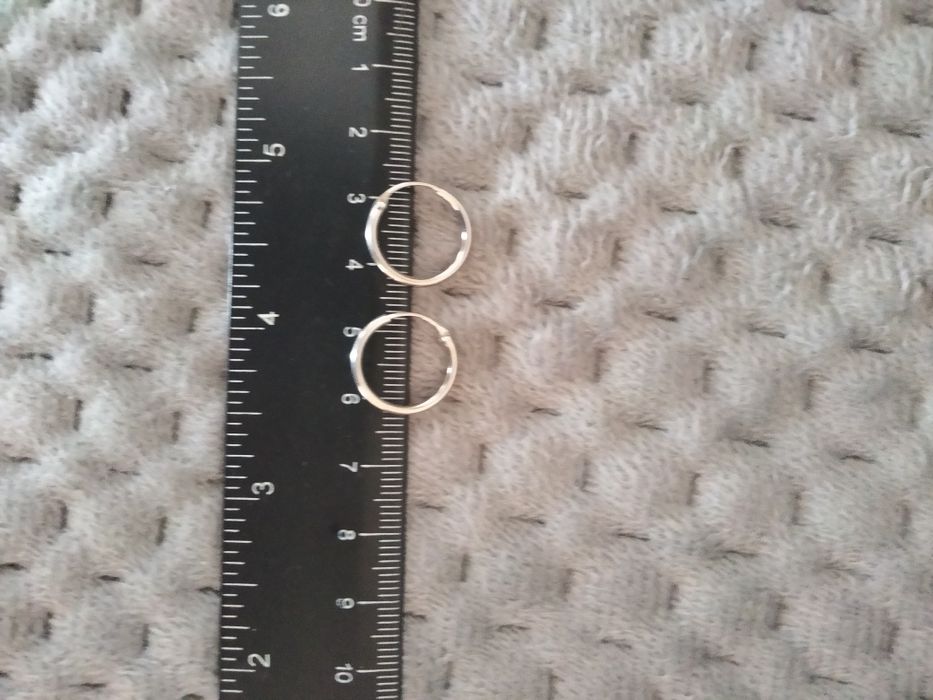 Продам срібні сережки