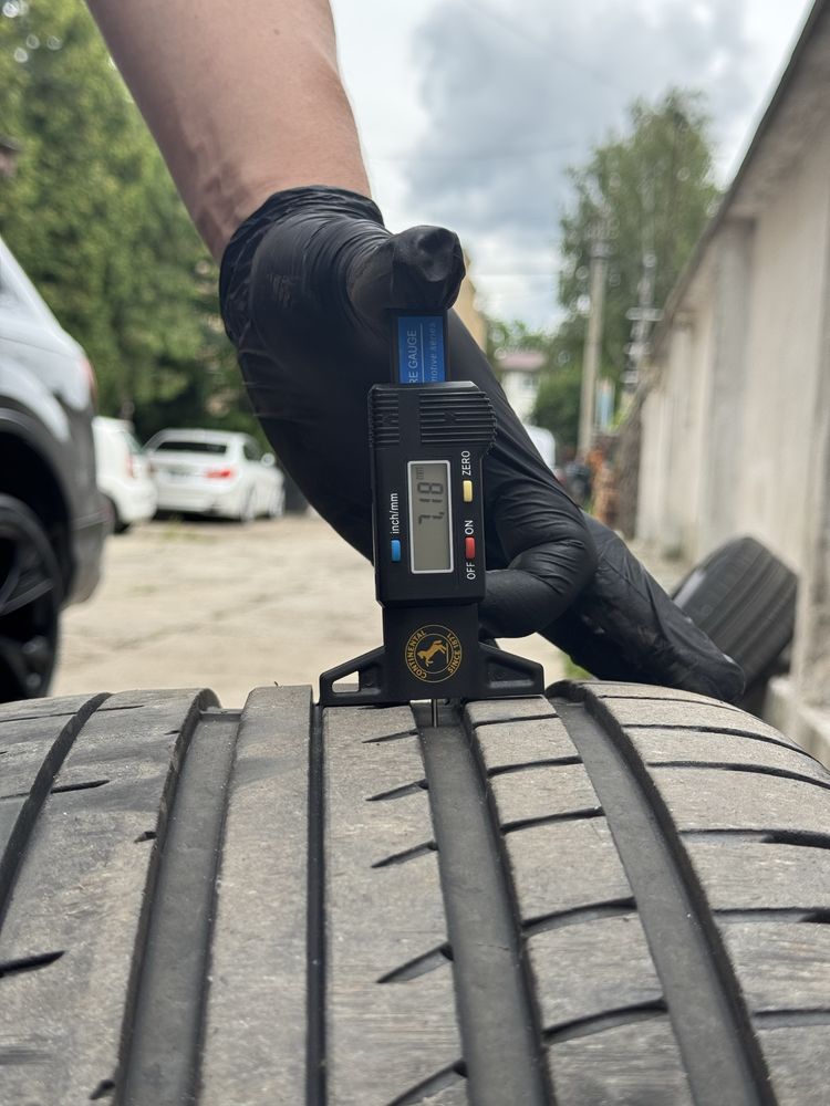 Oryginalne felgi Audi + opony Goodyear 285/40 R21 — stan idealny