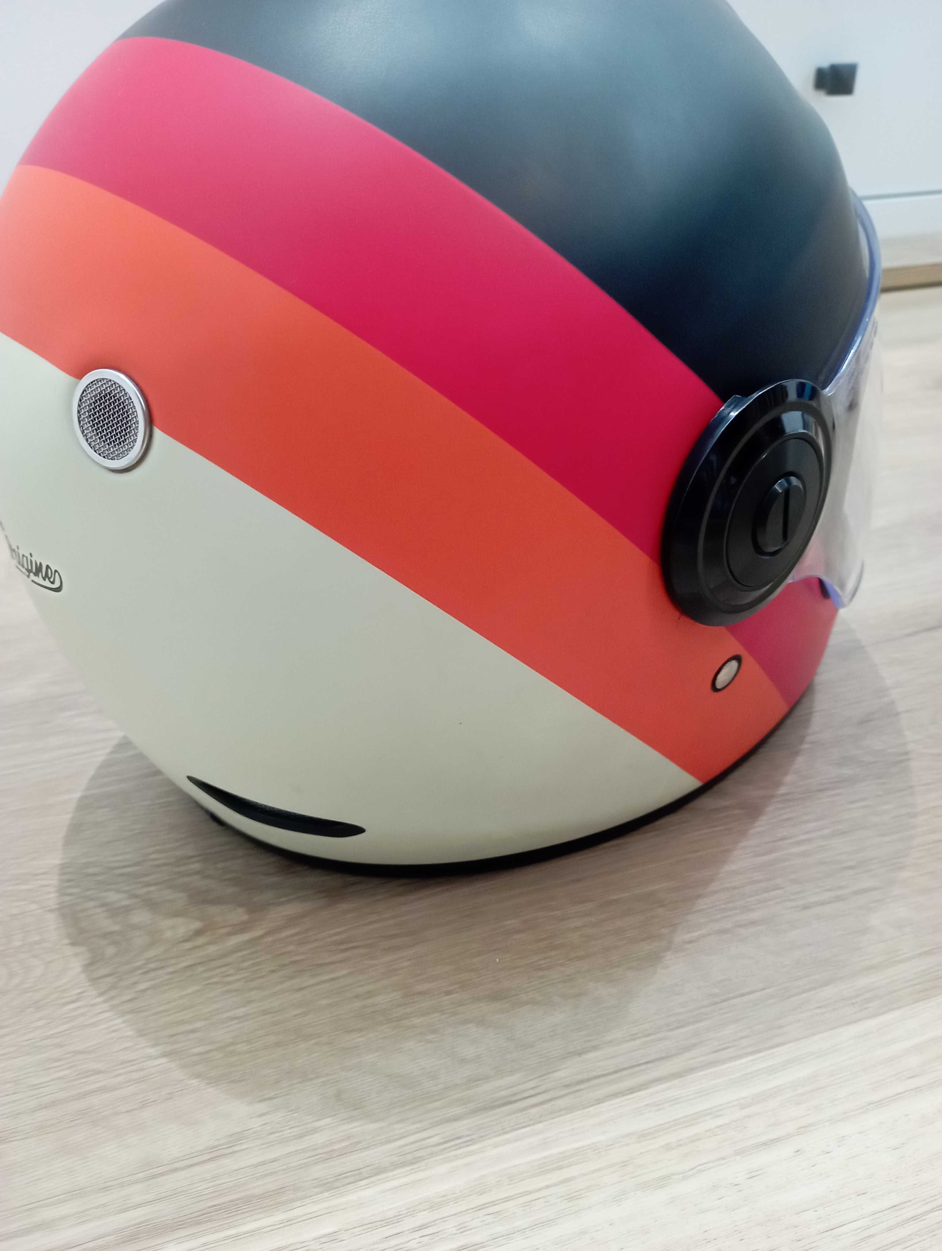 Kask Orgine , retro , cafe racer