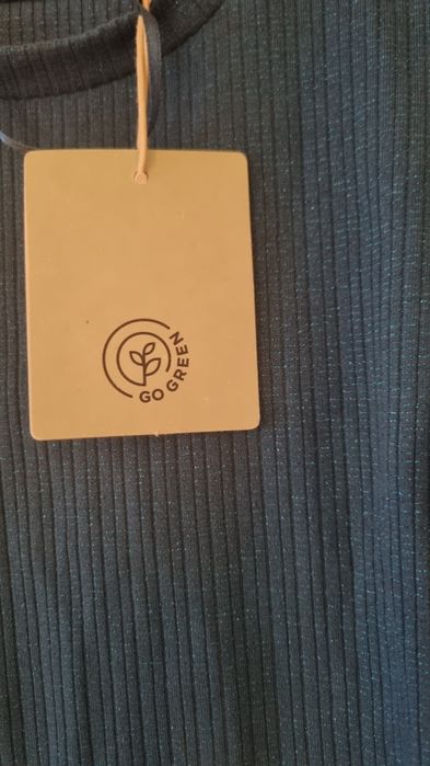 Camisola azul com brilhos da Green Coast-EL Corte Inglés