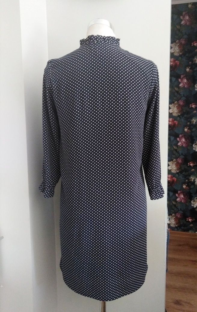 H&M sukienka groszki oversize rozm. XS/34