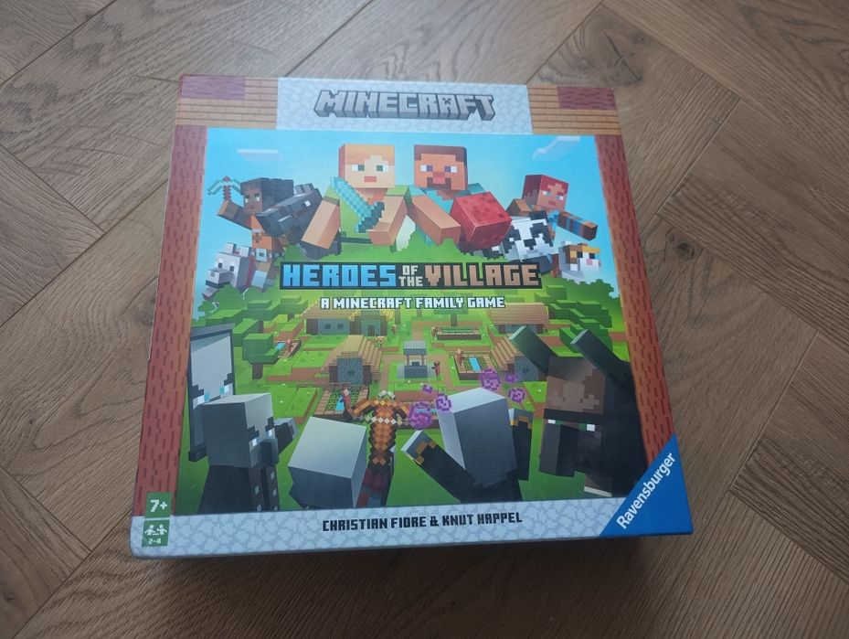 Minecraft Heroes of village gra planszowa
