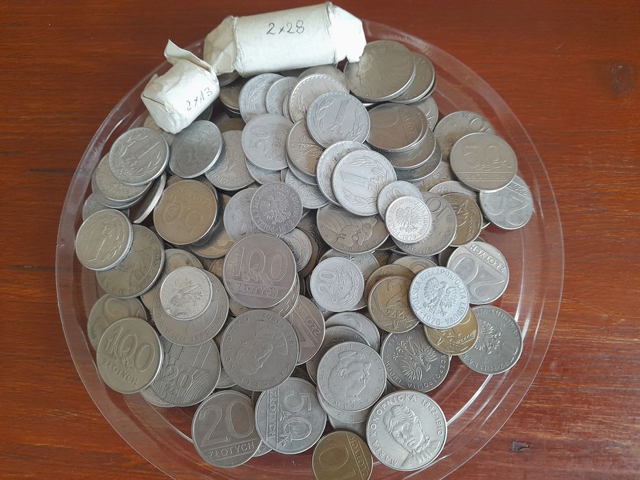 Zestaw monet z Prl-u