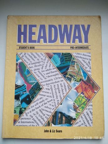 Книга Headway pre-intermediate students book учебник