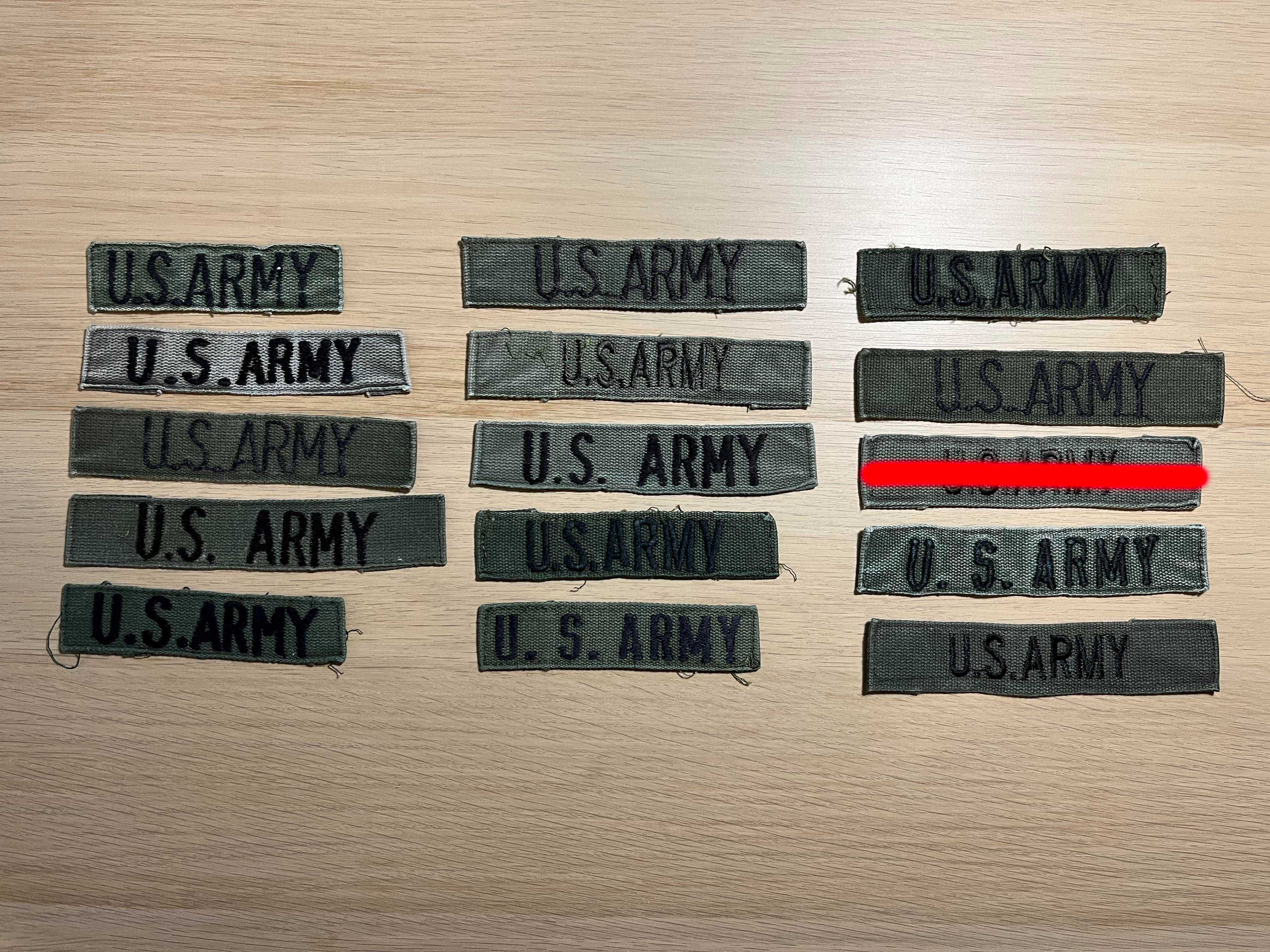 Naszywka USA - Tape "US ARMY" (military, patch)