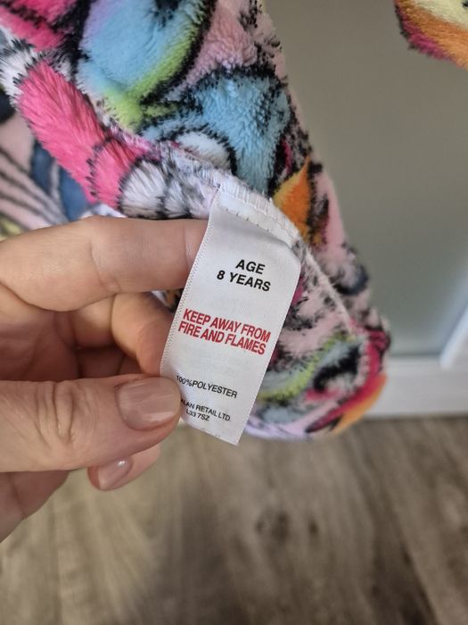 Халат теплий для дівчинки 6-8 років