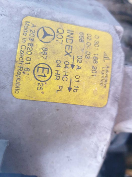 Oticas Mercedes originais mercedes W203
