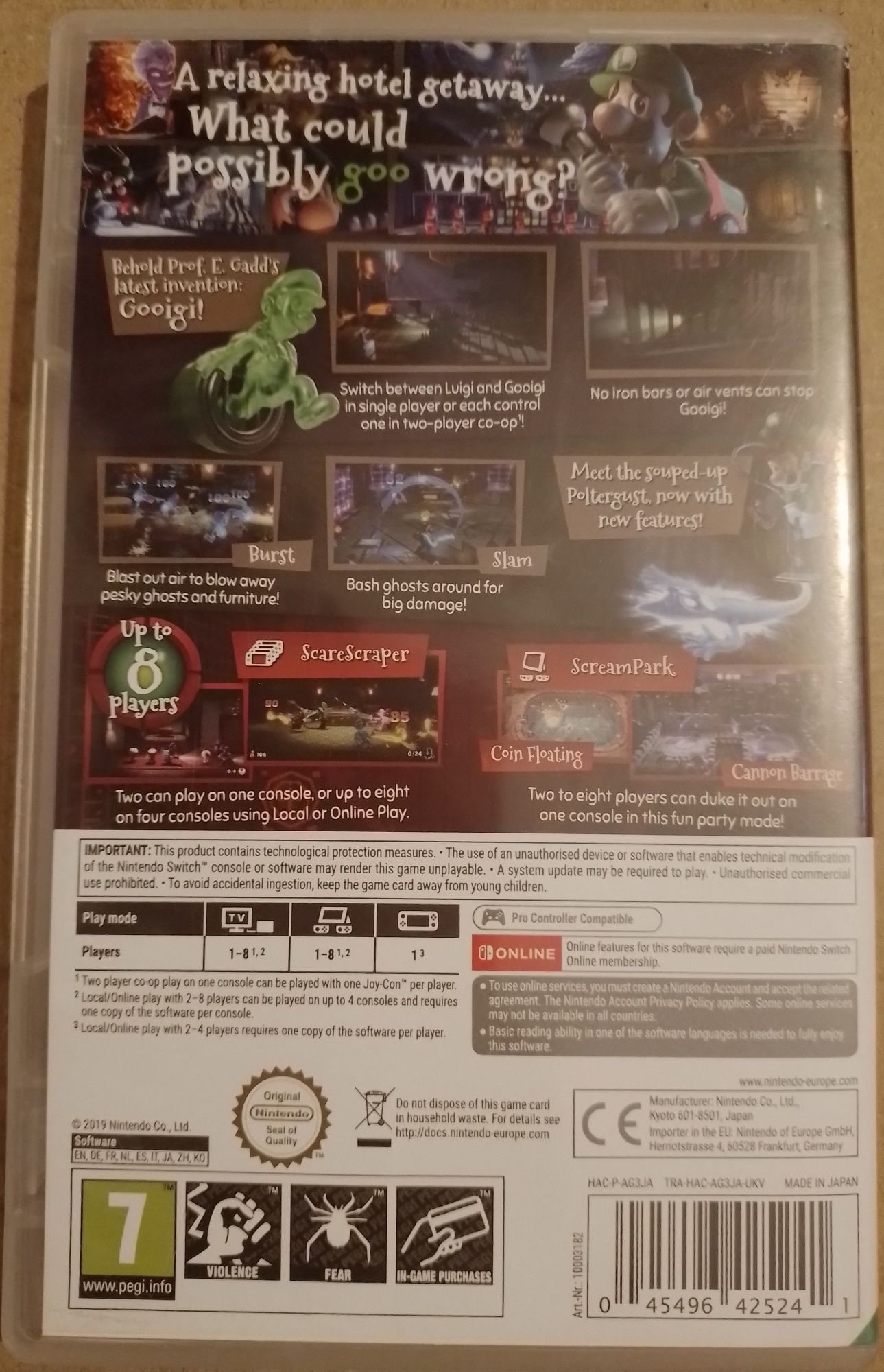 Гра Luigi's Mansion 3 для  Nintendo Switch 1/2