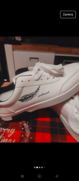 #713 Nowe sneakersy męskie