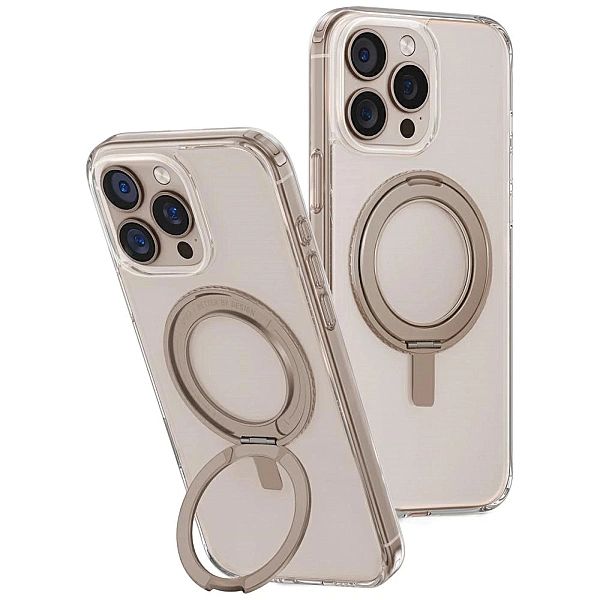 Etui UNIQ Swivix 360 Rotating Kickstand na iPhone 16 Pro Max - złote