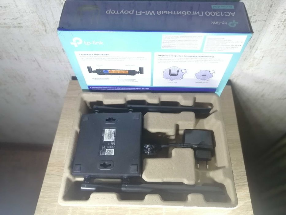 Гігабітний дводіапазонний WI-FI роутер TP-Link Archer A64. Проблемний.