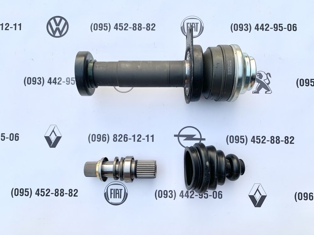 Привод полуось vw t5,t6 фольксваген т5 т6 піввісь привідний вал шрус