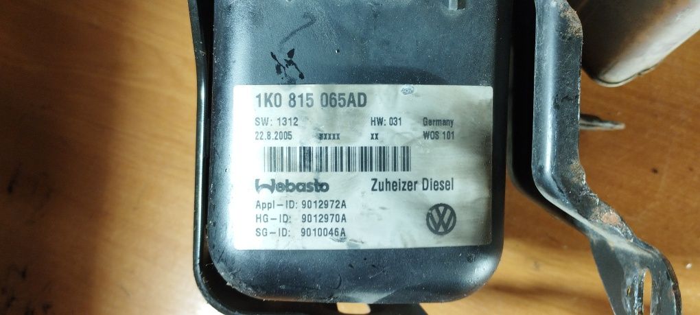 Автономний обігрівач Webasto VW Touran 2003-2010 1K0815065AD