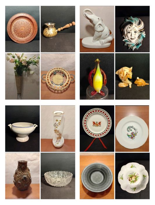 Обновил ! Глечик.Глина,фарфор,хрусталь,стекло времен СССР.