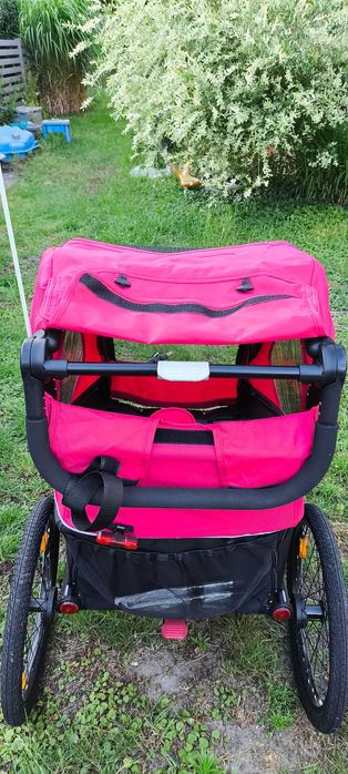 Przyczepka rowerowa/wózek spacerowy 2w1 Hiro Buggy JAK NOWA!!!