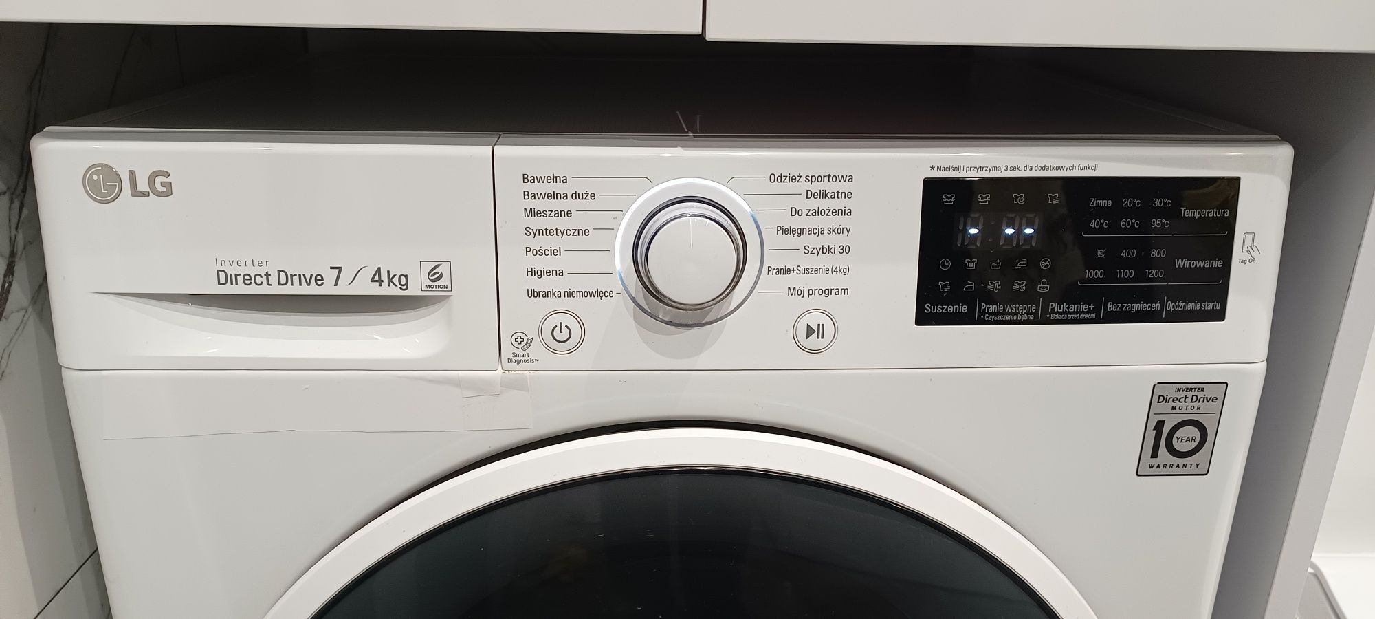 LG pralko-suszarka LG F2J6HM0W