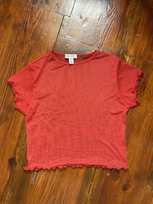 Топ в сітку від бренду TOPSHOP