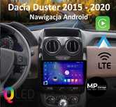 DACIA DUSTER Radio Android 4G 9" Qled LTE CarPlay/AA Montaż