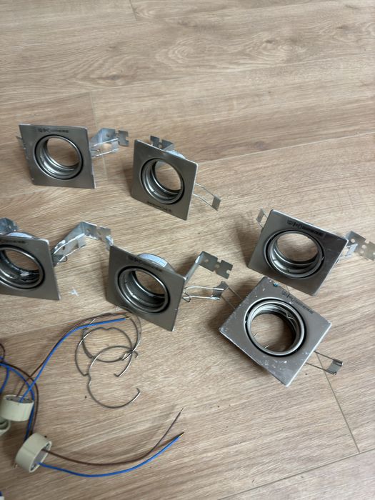 Lampy sufitowe wpuszczane 12 sztuk cena za calosc