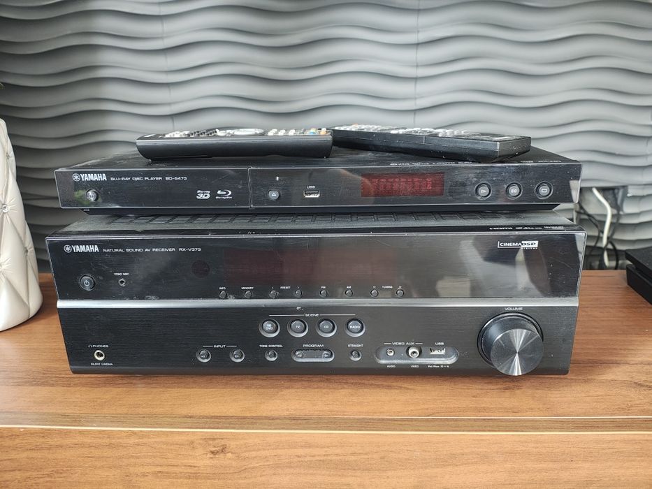 Kino domowe Yamaha 5.1 + subwoofer