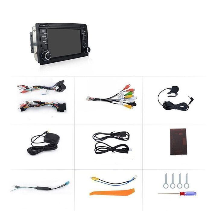 Radio 2DIN 7" Wireless CarPlay Android Auto Navi GPS Audi A3 8P PL