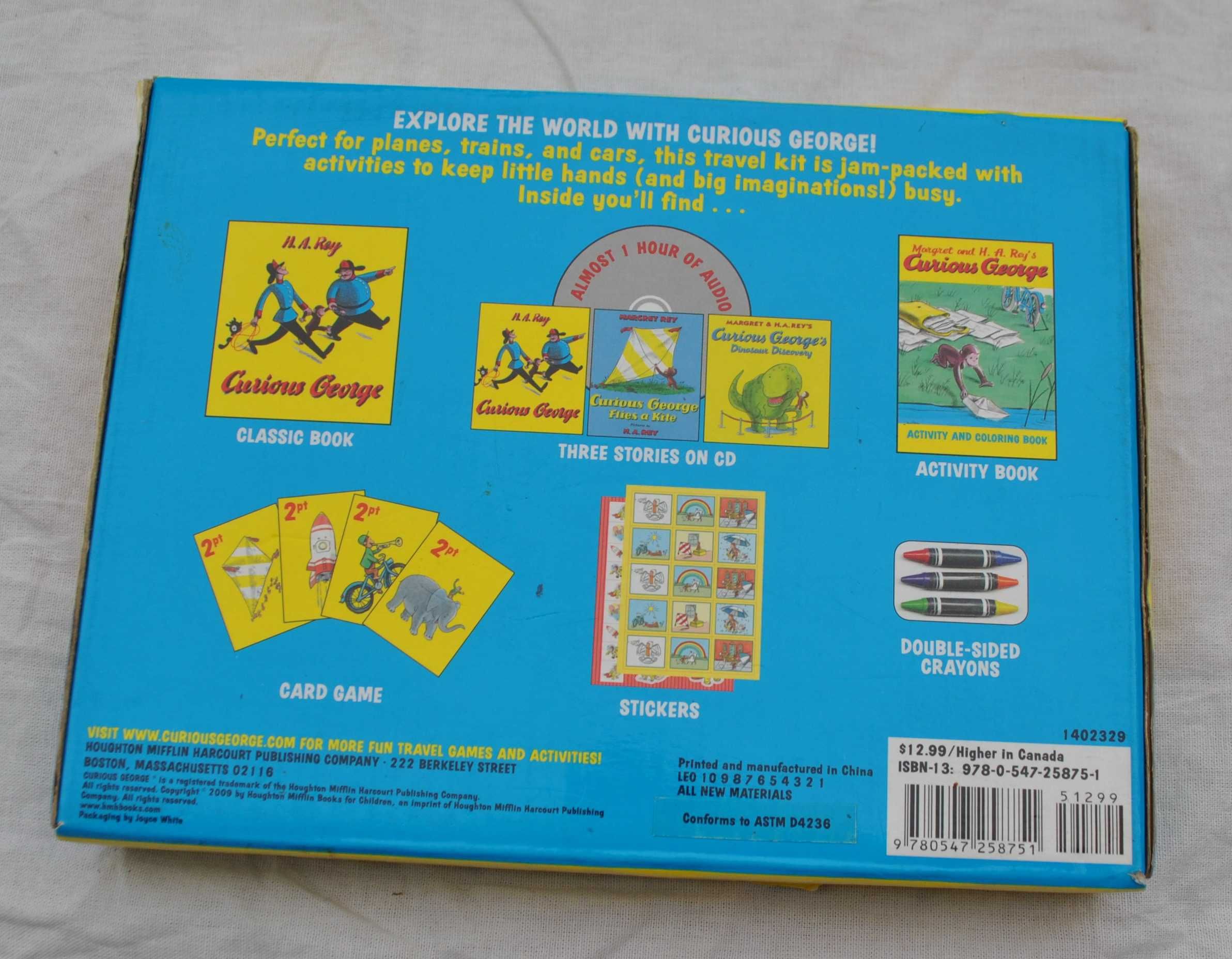 Margret and H.A. Rey's Curious George Travel Activity kit