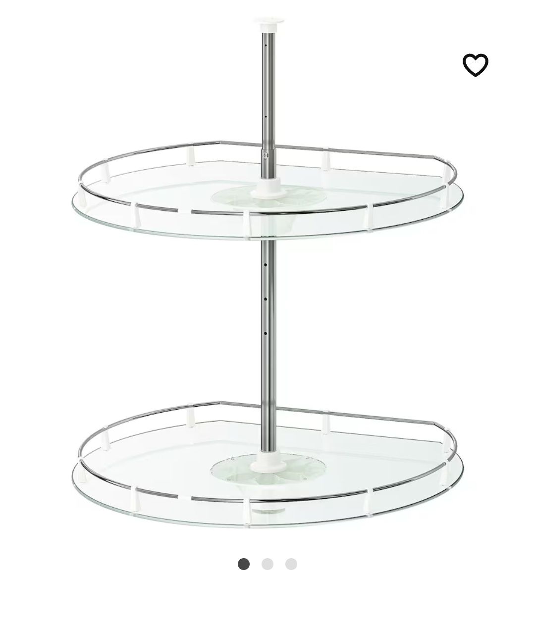 Ikea Utrusta karuzela do szafki narożnej