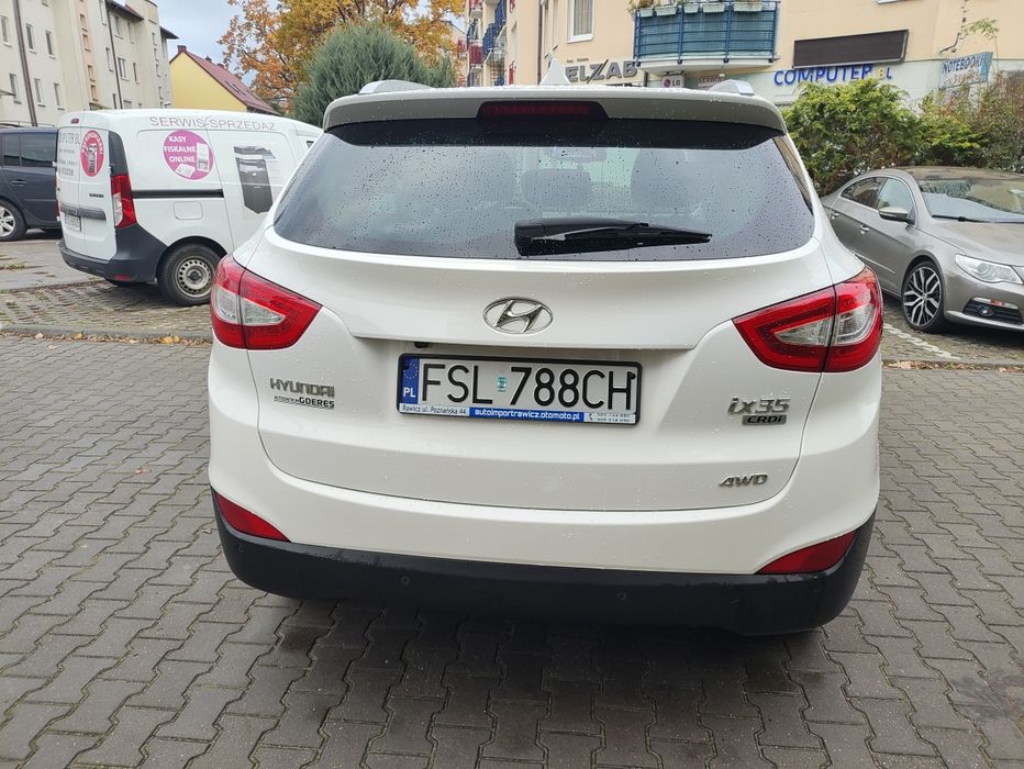 Hyundai ix35 159tys Automat 2.0Crdi 4WD 4x4 2014 BLACK EDITION SKÓRY L