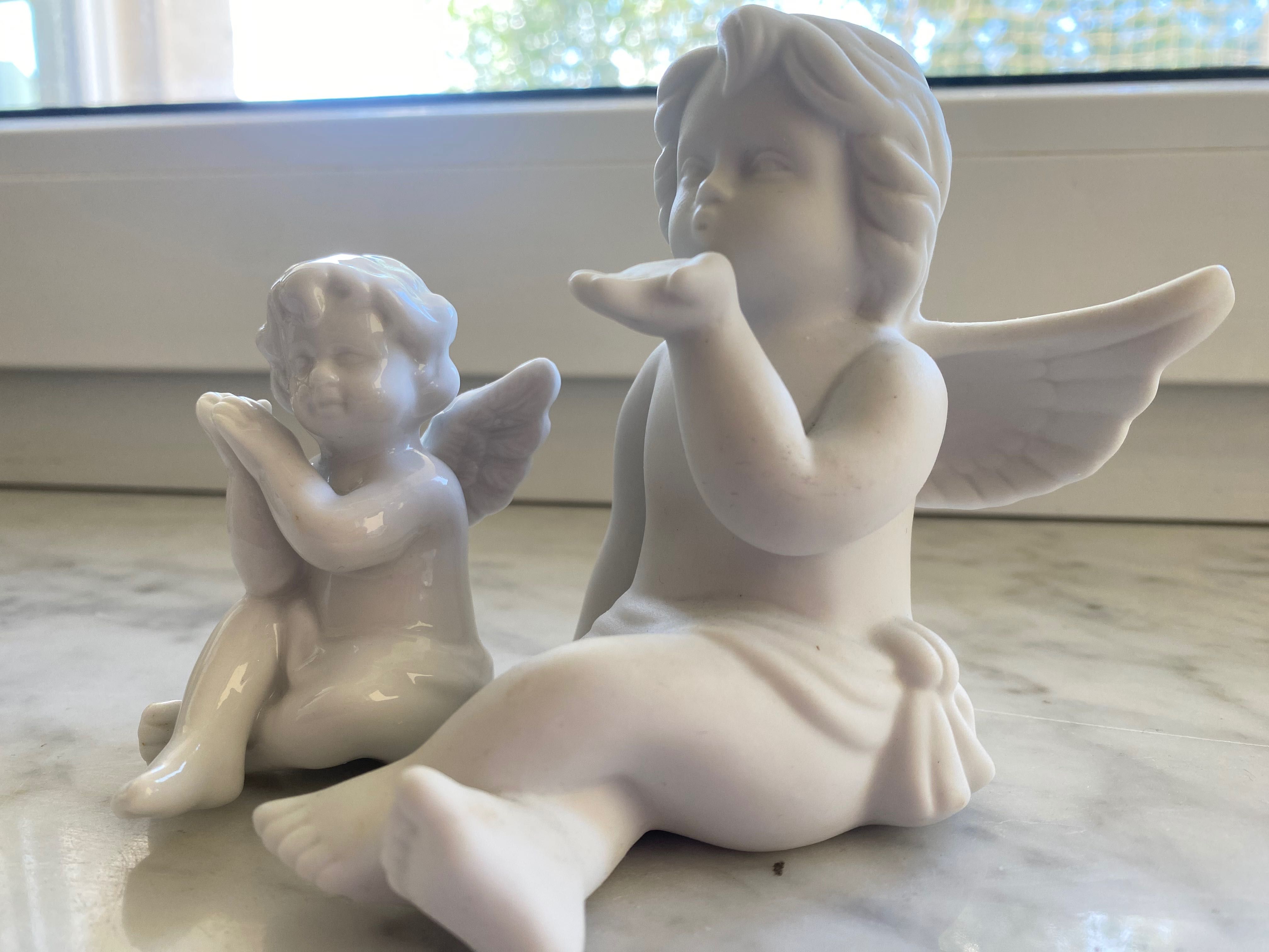 figurki z porcelany aniołki rosenthal