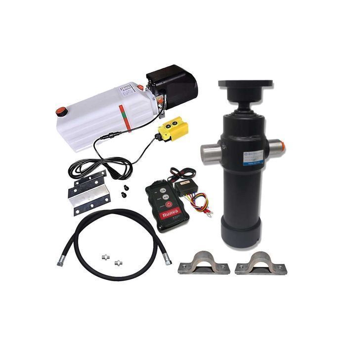 Bezprzewodowy Zestaw WYWROTU KIPRA 2,5m 700 mm 24V [7556]