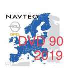 Mapa Polski Europy 2019 Opel DVD 90 navi Zafira B Astra H Vectra c