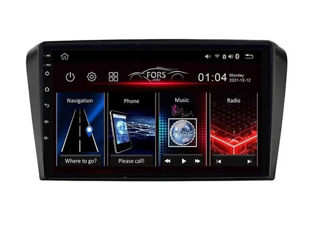 Radio samochodowe Android Mazda 3 Axela (9") 2004.-2009