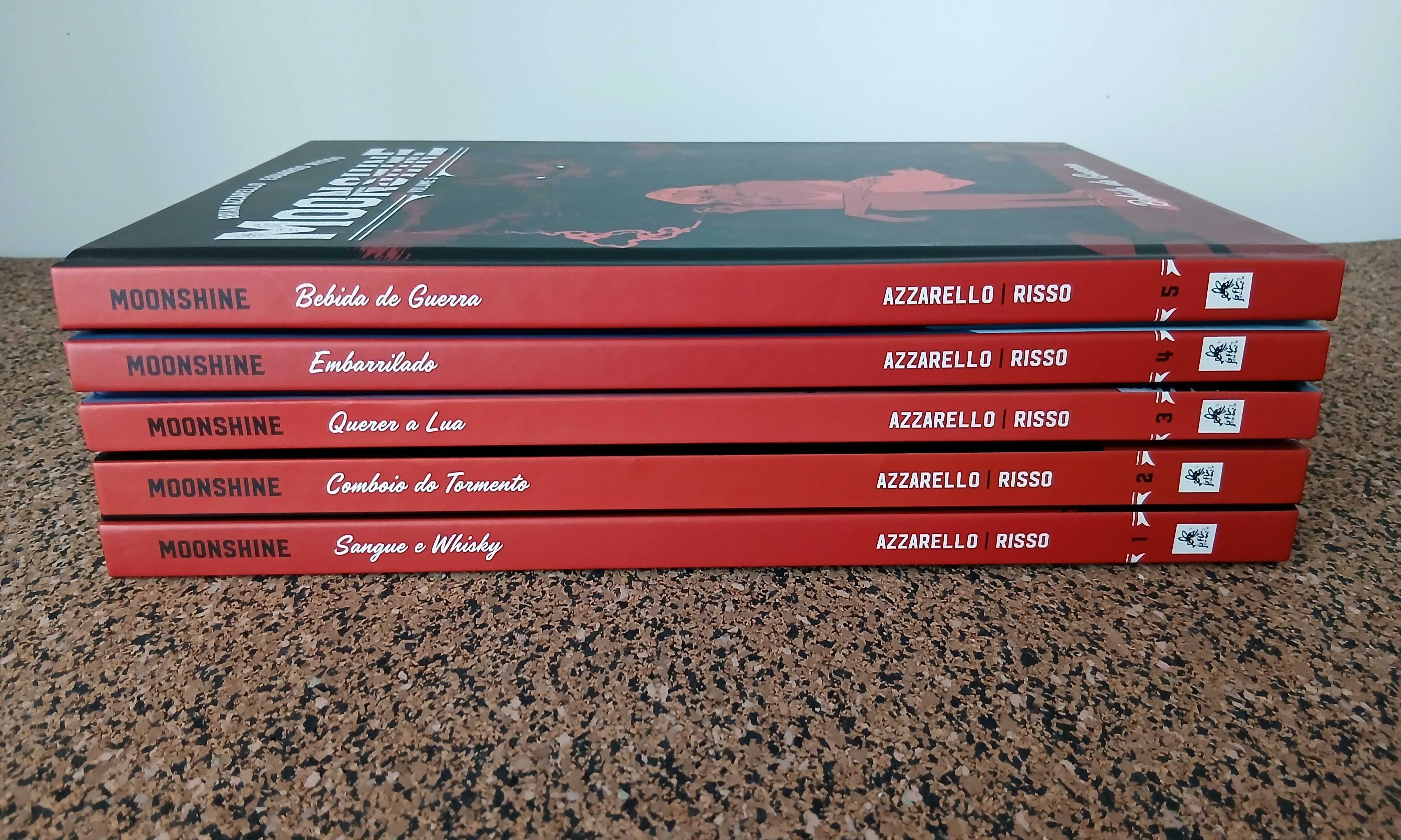 5 BDs - Moonshine (coleção completa)