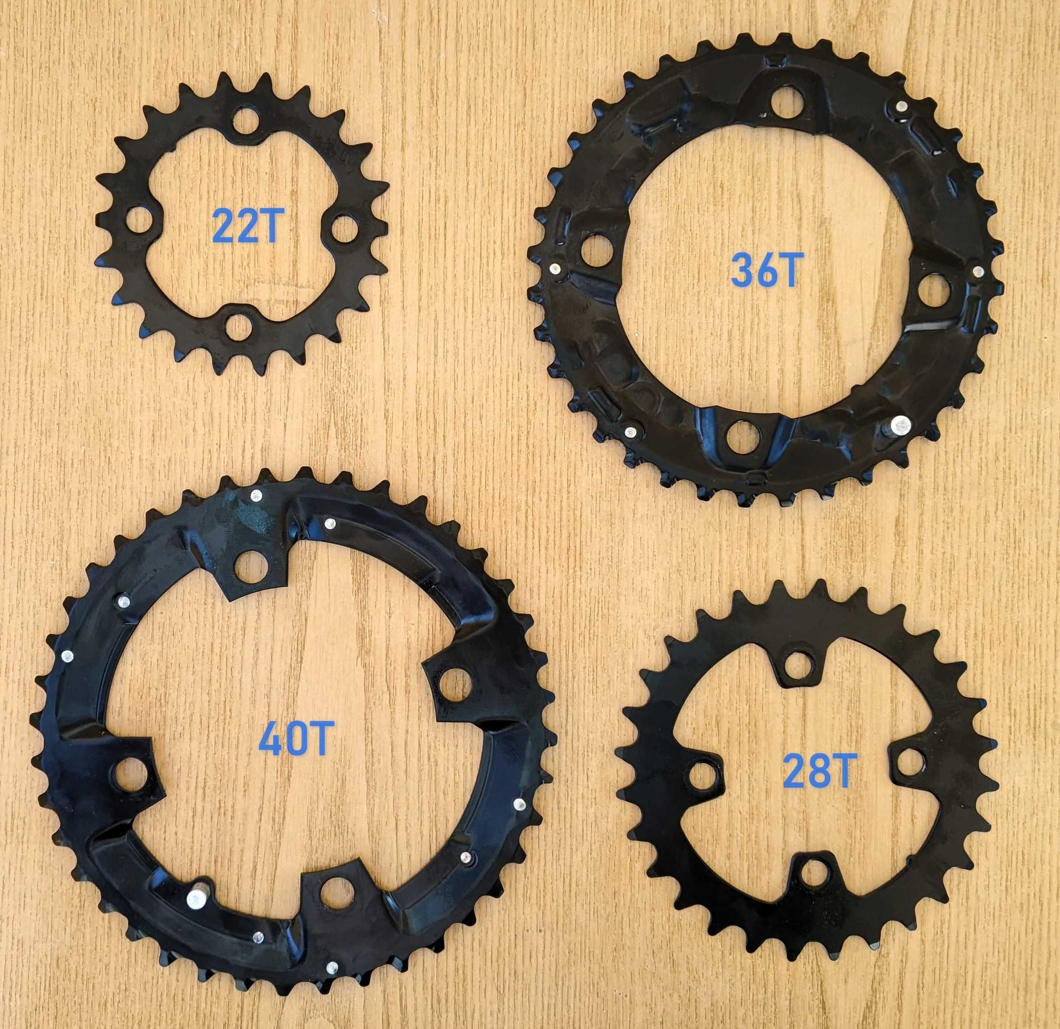 Звезда неспадайка 104 110 Deckas 96 Prowheel Shimano