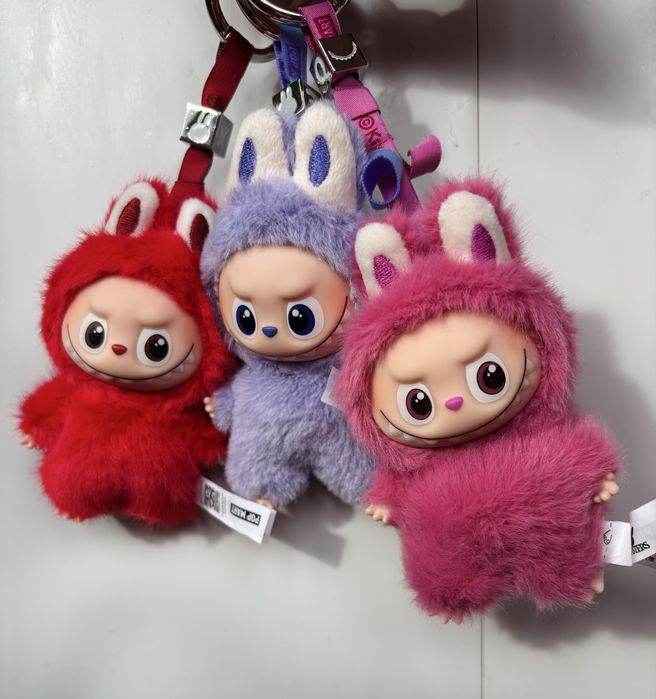 Labubu 4 PIN FOR LOVE від бренду POP MART, брелок лабубу, оригінал
