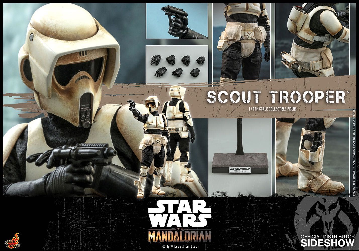 SCOUT TROOPER Mandalorian 1:6 Hot Toys