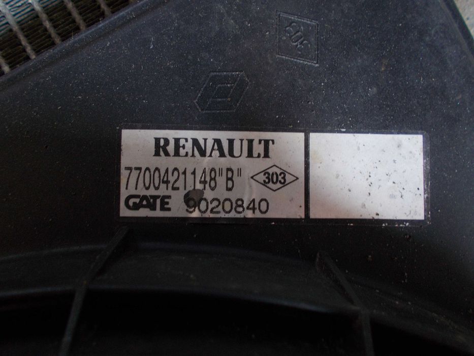 renault SCENIC 1.9 dti 98r chłodnica wody wentylator wiatrak