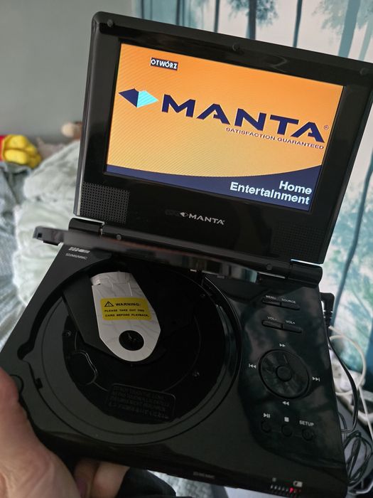 Przenośny odtwarzacz DVD Manta DVD062