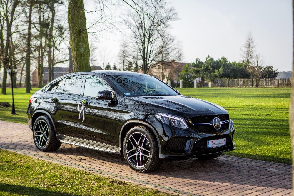 Auto samochód do ślubu Mercedes GLE Coupe Radom i okolice