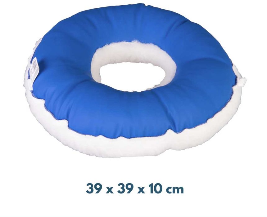 Almofada anti-escaras redonda de algodão