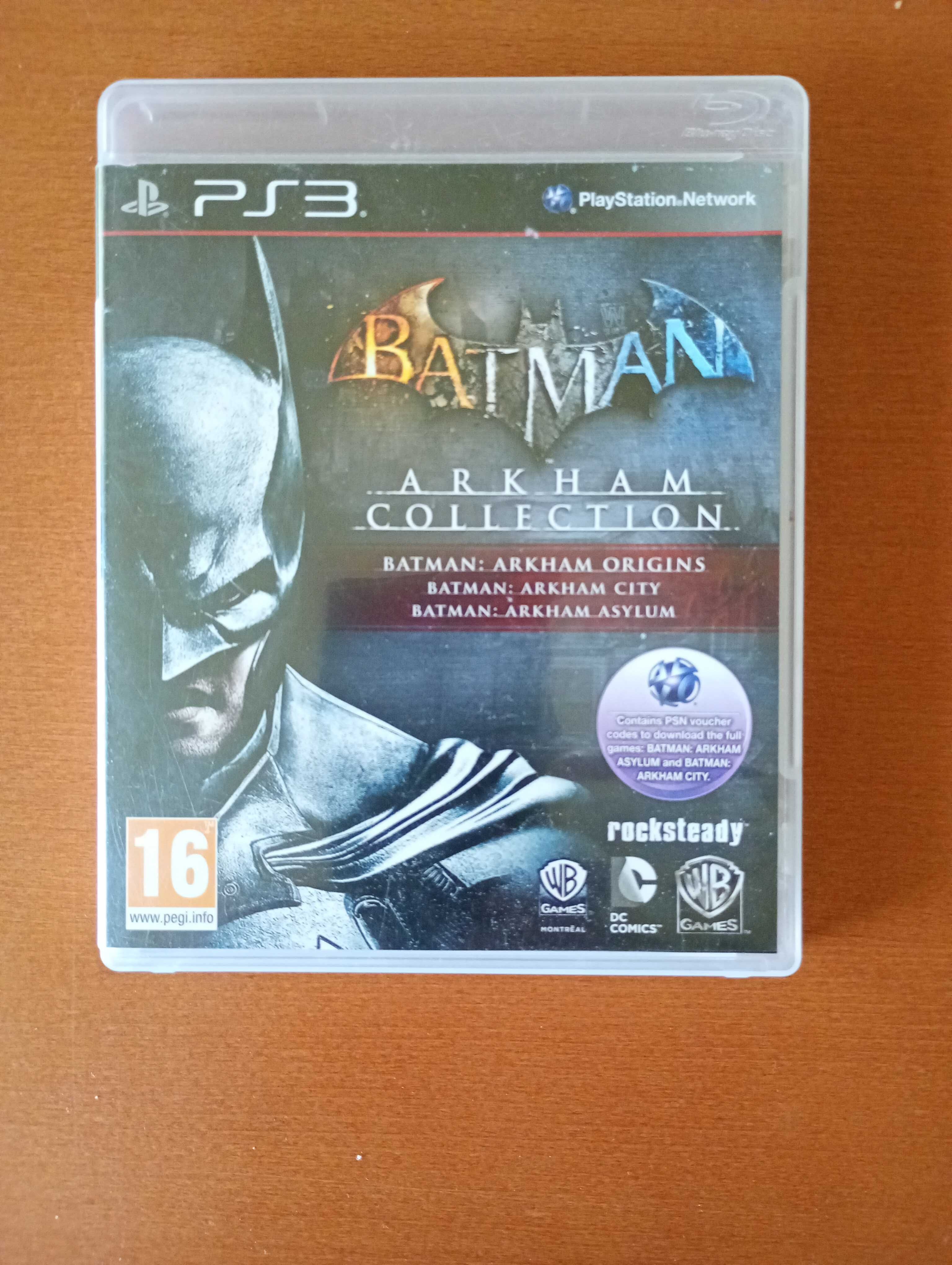 Batman Trylogia PS3 (Arkham City, Asylum, Origins - Collection)Eng, PL