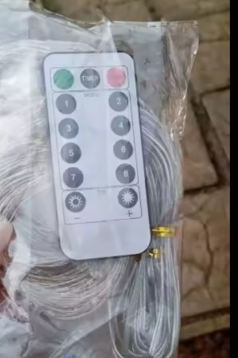 Світлодіодна гірлянда штора, 3м×2м теплий білий колір.