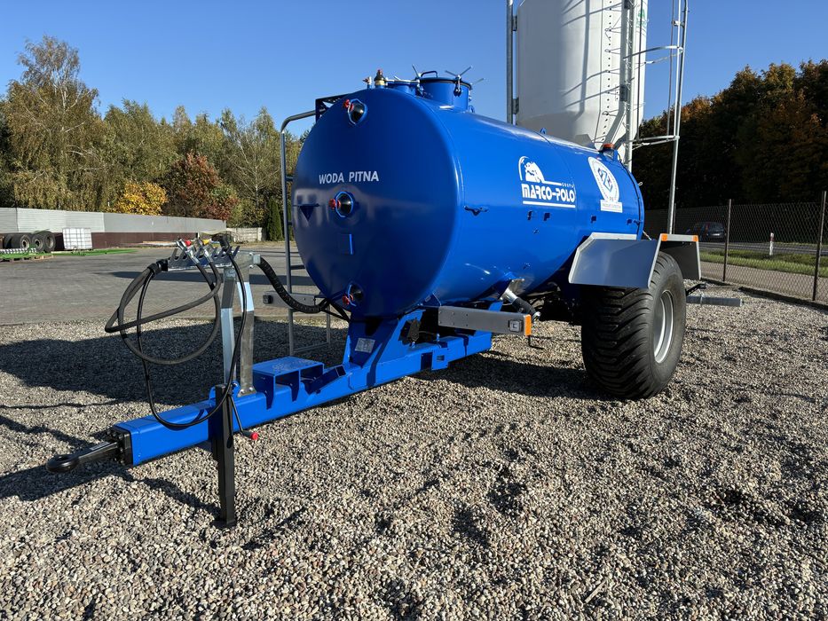 Zbiornik na wodę pitną 5000 l Atest PZH Beczka do Wody Pitnej Nowe