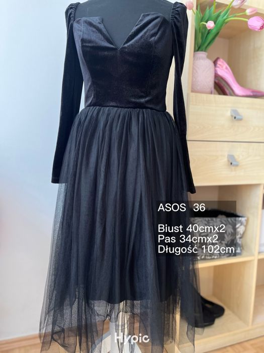 Sukienka wieczorowa H&M 36