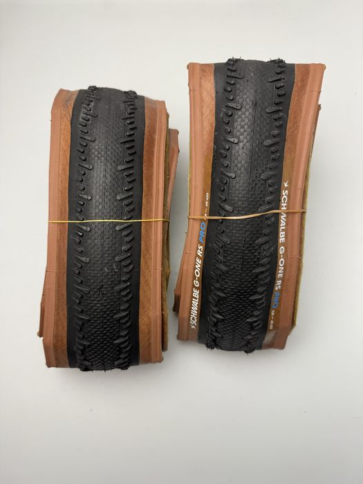 Dwie opony rowerowe Schwalbe G-ONE RS PRO TLR- 40-622 [28x1.50][OP-22]