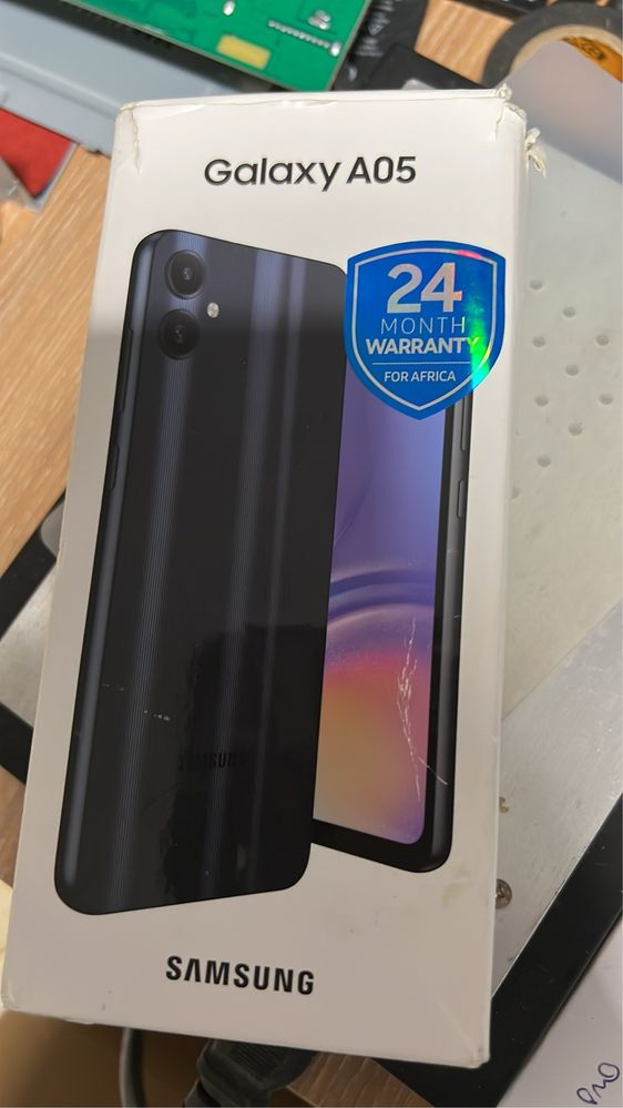 Samsung na caixa