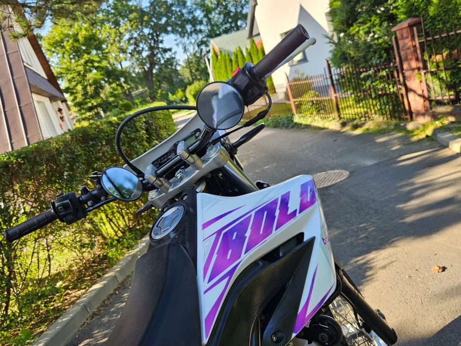 Yamaha wr 125 a1 b1 Leo Vince Zadbana Biała Idelana